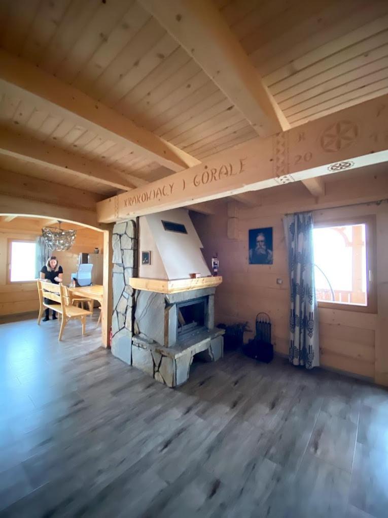 Dom Z Widokiem Na Wierchy - Panorama Na Tatry - Traditional Folk House Gliczarów Exterior foto